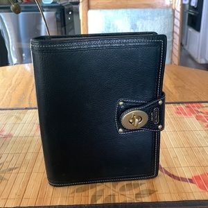 Coach Leather Planner